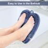 BESKAR Shower Foot Scrubber Mat with Non-Slip Suction Cups, Foot Spa Brush for Cleaning & Exfoliating Your Feet No Bend, Foot Points Reflexology Mat for Relax Your Feet view 3