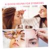 4pcs Colored Eyebrow Clip Pointed Beauty Tools Facial Tool Eyebrow Makeup Pointed Mouth Fake Eyelashes Tweezer ed Mouth Clip Miss view 3