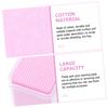 IWOWHERO Glue Bottle Accessory 2 Packs of Cleaning Pads for Eyelash Glue Removal Makeup Cotton Sheets Salon Grade view 4