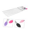 Beaupretty 6pcs Large Sequin Silicone Eyeshadow Brush Comfortable Makeup Tool for Precise Application for Professionals and Makeup Enthusiasts view 3