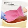 4Pcs Essential Oil Gloves Paraffin Wax Foot parrafin Wax for Hands Foot Pedicure Bag Paraffin Bath Mitts and Booties Paraffin Wax Bath kit Gel Gloves Women's Flannel Bushing feet view 2