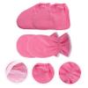 4Pcs Essential Oil Gloves Paraffin Wax Foot parrafin Wax for Hands Foot Pedicure Bag Paraffin Bath Mitts and Booties Paraffin Wax Bath kit Gel Gloves Women's Flannel Bushing feet view 3
