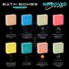 Bath Bombs for Men - Gift Set of 8 Scented Organic Handmade Natural Bath Bombs of 2.5 oz w/Natural Essential Oils, Unique Extra Strength Manly Scents, for Boyfriend, Husband, Father - Square Shape view 2