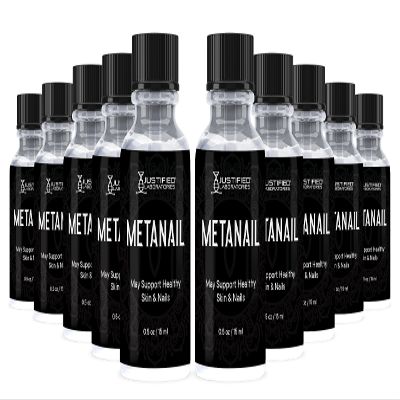 (10 Pack) Metanail Toe Nail Serum Premium Blend Of Essential Oils Vitamins Minerals Nutrients For Skin & Nails 10 Bottles