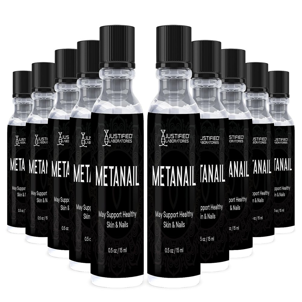 (10 Pack) Metanail Toe Nail Serum Premium Blend Of Essential Oils Vitamins Minerals Nutrients For Skin & Nails 10 Bottles