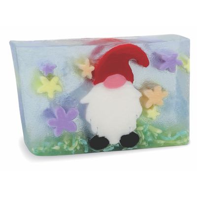 Primal Elements Glycerin Bar Soap | Helps All Skin Types, Sensitive, Oily & Dry Skin | NO PARABENS, VEGAN, GLUTEN FREE, 100% VEGETABLE BASE - (Garden Gnome)
