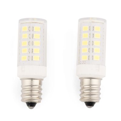 JERDON LED Replacement Light Bulb for Makeup Mirrors - 6000K (2 Pack) - LED Bulbs for Mirrors - White Lightbulbs