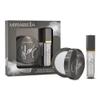 Mirabella Glow Duo, LED Lit Lip Gloss & Hyaluronic Pressed Powder Gift Set - Universal Pressed Powder with LED Light & Mirror - Talc-Free, Paraben & Gluten Free view 1