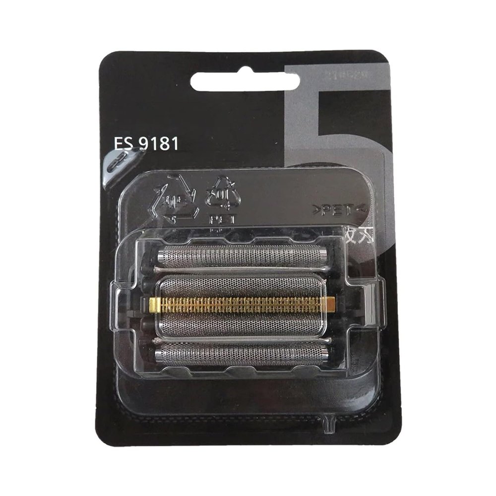 2023 Upgraded ES9181 Spare Blade 5 Flute Blade Shavers ES9181 ES-CLV5U-A/ES-LV5G-K/ES-CLV7G-T/ES-CLV7U-A ES-CLV9U-S Shaver Replacement Blade (Inner blade + Outer blade) 5 Flute for Panasonic ES9181