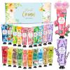 OFUN 20 Pack Hand Cream Gift Set for Women Mini Hand Care Lotion Travel Size for Dry Cracked Hand Plant Fragrance Hands Care Moisturizing Cream for Christmas Mother's Day Valentine's Day view 1