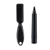Vtrem 4 Tip Beard Pencil Filler for Men, Waterproof Sweat Proof Beard Pen Filler Fork Black Micro-Fork Barber Styling Pencil with Brush Creates Natural Looking Beard, Moustache & Eyebrows view 1