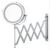 ArQray Cosmetic Vanity Mirror LED 7-inch Makeup Mirror Wall-Mounted Telescopic Double-Sided 5 Times Magnification Lighted Makeup view 1