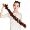 Messy Bun Hair Messy Hair Bun Extensions, Long Synthetic Fluffy Hair Bun Wrap Around Scrunchies DIY Curly Elastic Band Hair Extensions Hairpieces for Women Real Human Hair Buns (Color : 107) view 4