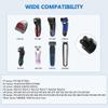 FNKTQL 5V for Remington Charger, Replacement Charger for Remington HC5870 HC4250 PF7500 PF7600 PG6250 PG6255 PG6170 PG6171 XR7000 XF8550 XF8700 Electric Razor Power Cord with Cleaning Brush view 2