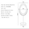 ArQray Mirrors for Bedroom Makeup Mirror with Lights LED Magnification 10X/1X, Double-Sided Illuminated Lighted Magnifying view 2