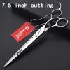 4.5/6/6.5/7/7.5 inch Professional Hair Clipper Set, Stainless Steel Sharp Hair Clippers, Exclusive for Hairdressers. (7.5-in Cutting Scissors) view 3