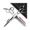 6.5/7/7.5 Inch Professional Hair Clipper Set, Stainless Steel Sharp Hair Clipper, Hairdresser Specific Scissors (6.5-Inch -2pc-B) view 2