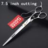 4.5/6/6.5/7/7.5 inch Professional Hair Clipper Set, Stainless Steel Sharp Hair Clippers, Exclusive for Hairdressers. (7.5-inch-2pc) view 3