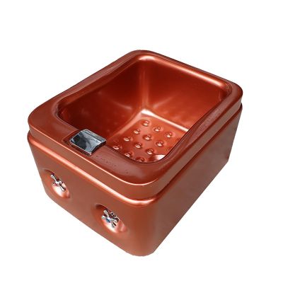 Acrylic Massage Footbath Washing Salon Footbath Sink Pedicure Kit Foot Spa Pedicure Spa Bathtub Basin Sturdy Durable Acrylic Foot Bath for Dry Cracked Feet Pedicure Foot Soak (Color : Type a, Size :