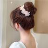 Bun Maker,Lazy Hair Curler,Flower Shaped Curlers,The Polka-Dot Bow Shaped Curlers,Easy Bun Maker For Hair,Hair BunMaker,Hair Bun Accessories,Deft Bun Maker For Hair(4PCS-Daisy) view 4