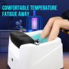 BAYTEWJX Acrylic Spa Footbath Foot Bath Sink Footbath Barrel can Automatically Drain and Adjust Hot and Cold Water Nail Salon Pedicure Bathtub Stress Relief for Fatigue and Tired Feet. view 2