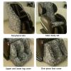 PHASFBJ Massage Chair Cover, Full Body Shiatsu Massage Chair Protective Cover Easy to Wash Super Soft Stretch Fabric Dustproof Massage Chair Protector Cover,Outer Sleeve view 4