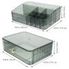 Alipis Clear Plastic Storage Bins Drawer Plastic Bins for Storage Desktop Sundry Holder Makeup Organizer Storage Case Multi-function Desk Organizer Stationery Abs Office Dog view 2