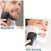 LEONYS Electric Shavers for Bald Men, 3D Floating Head Rotary Electric Shaver for Men Waterproof Beard Electric Razor Face Shaving Machine Rechargeable view 3