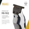 Wahl Professional Hi-Viz Trimmer, DLC-Coated Wide T-Blade, Adaptive Speed Control, Cordless, 135-Minute Run Time view 2