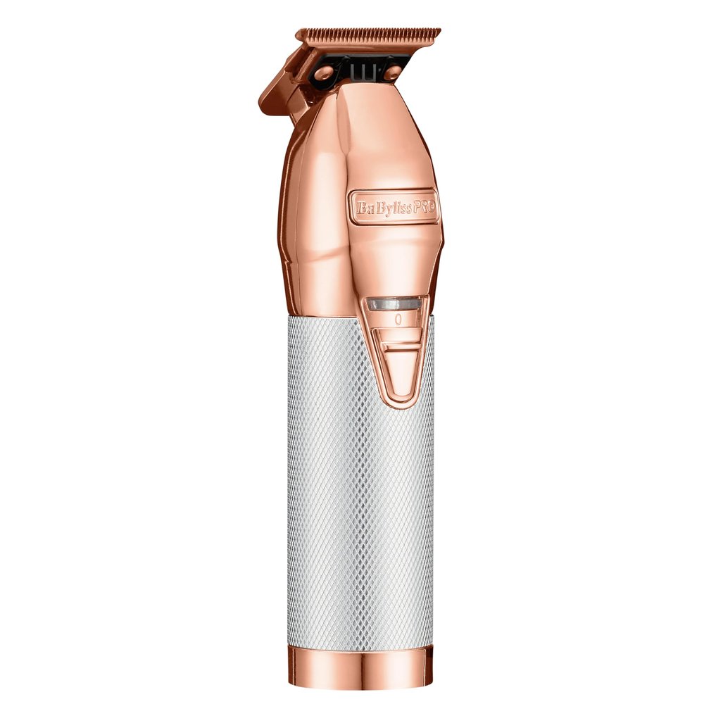 BaBylissPRO RoseFX+ Professional Barber Cord/Cordless Hair Trimmers in Rosegold  Beard Trimmer for Men, Professional Stylist & Barber Clippers, USB-C Cordless Hair Clippers for Men