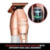 BaBylissPRO RoseFX+ Professional Barber Cord/Cordless Hair Trimmers in Rosegold  Beard Trimmer for Men, Professional Stylist & Barber Clippers, USB-C Cordless Hair Clippers for Men view 4