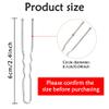 330 Count U Shaped Silver Hair Pins for Buns, YINGFENG 2.4inch Bun Pins Silver Hair Pins for Women with Storage Box for Updos French Twists view 2