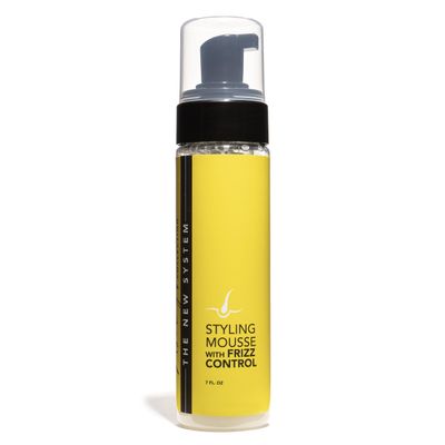 The Hair Diagram - Ashley Marie Styling Mousse with Frizz Control - Natural Ingredients - Volumizing & Moisturizing Mousse - Quick Dry, No Flake Formula - Color Safe - Paraben & Sulfate Free - 7oz