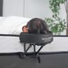 Master Massage Deluxe Adjustable Ergonomic Dream Face Cradle and Patented Ultra Plush Memory Foam Face Cushion Pillow -Face Pillow Set - Massage Table-Massage Chair Headrest Platform Set - (Black) view 1