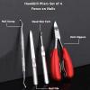 1pc Beauty Sharp Curved Paronychia Remover Nail Scissors Manicure Toes Dead Skin Pliers Trimming Nail Clipper Nipper view 3