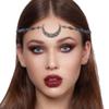 Tgirls Boho Cresent Moon Head Chain Crystal Headpieces Vintage Hair Accessories for Women and Girls (TL-101-B3) view 1