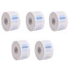 5 Rolls Barber Neck Strips Disposable Strentchy Paper Neck Bands Wrap Barber Accessories for Salon view 1