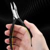 Nail Cutter Cuticle Nippers Profesional Ingrown Toenail Scissors Dead Skin Removal Stainless Steel Nail Clipper Pedicure Tool view 3
