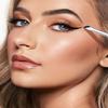 Eyeliner Brush, EIGSHOW Sickle Angled Gel Eyeliner Makeup Brush for Precise Eye Liner, Eyebrow, Eyelid with Ultra Thin Vegan Bristles (E865 Purple) view 4