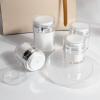 2Pack 30ml Airless Pump Jar - 1.0 Oz Moisturizer Pump Dispenser, Travel Lotion Container Vacuum Bottle for Skincare, Thick Moisturizer view 2