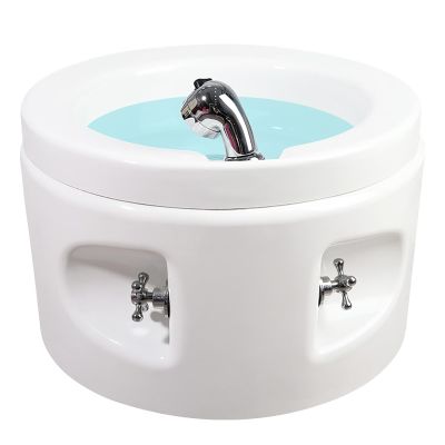 Acrylic Massage Footbath Portable Foot Spa Bathtub deep Foot Bath Spa with Massage Foot Bath Spa with Heat and Massage Great for Getting The Dead/Old Skin Off Your Feet for Women and Men (Color : Typ