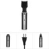 Dioche 2 Types 4in1 Rechargeable Beard, Mustache, Hair & Nose Hair Trimmer for Detailing & Grooming Electric Groomer Painless Fast and Safely (US Plug 110V) view 4