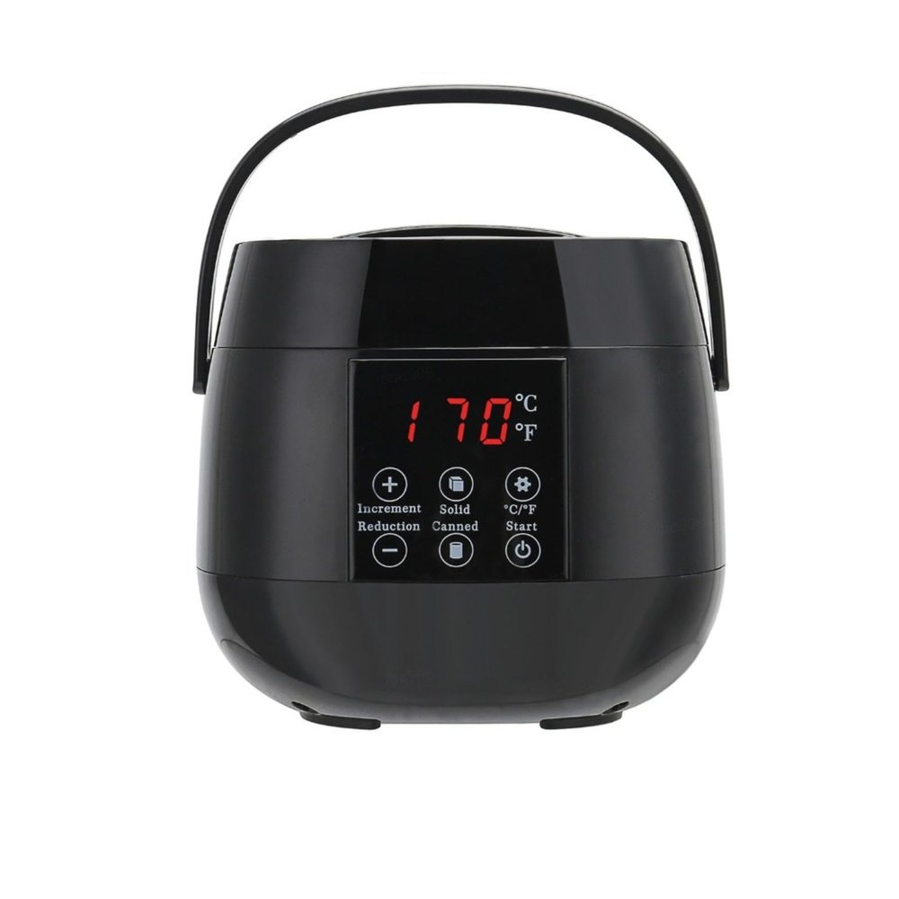 Electric Wax Warmer and Heater for Soft, Paraffin, Warm, Crme and Strip Wax | Wax Melter for Hair Removal with Adjustable Temperature for Salon Quality Results,B