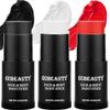 CCBeauty Halloween Clown Makeup Kit, White Black Red Face Body Paint Stick, Cream Skeleton Joker Skull Mime Foundation Makeup, Hypoallergenic Face Painting Set for SFX Cosplay Costume Party view 1
