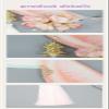 LJJCSFF Furry Bunny Rabbit Cat Ears Headband Handmade Animal Fur Ears Halloween Cosplay Fox Wolf Flower Cat Ears Headband Lolita Tassel Cosplay Costume view 3