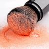 FOMIYES Flexible Loose Applicators Washable Cosmetic Brushes for Even Makeup Application Portable and Reusable Cute Design Black view 2