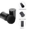 FOMIYES Flexible Loose Applicators Washable Cosmetic Brushes for Even Makeup Application Portable and Reusable Cute Design Black view 3