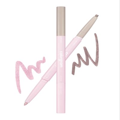 COLORGRAM Under Eye Highlighter Stick 06 Cool Pink | Silky-Smooth Long-Lasting Highlighter & Contouring Stick for Smudge-Proof, Shining Daily Makeup | K-Beauty Face Highlighters & Luminizers