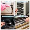 Healvian 9pcs Double-Ended Cleaning Brushes for Crevices and Tight Spaces Multi-Functional Detail Brush for Kitchen Bathroom and Car Cleaning view 4