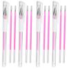 Beaupretty Eyebrow Pen Pink Brow Mapping Pen with Fine Tip for Precise Eyebrow Makeup Positioning and Marking 4 Pens with 8 Refills for Professional Use view 1